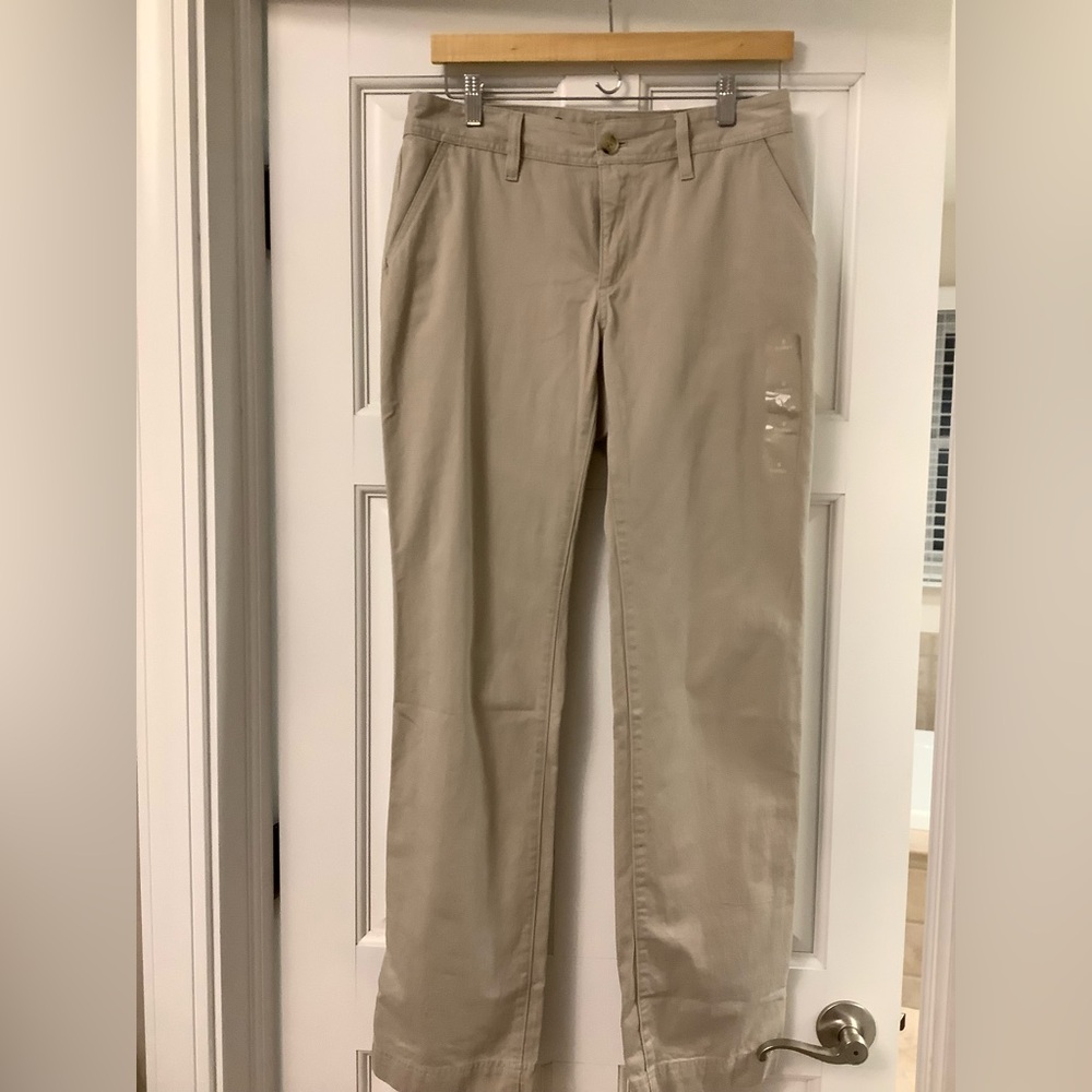 Eddie Bauer Beige Legend Wash Trousers